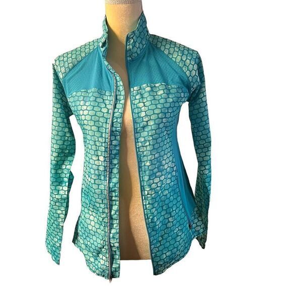 C9 CHAMPION Women's Duo Dry Activewear Full Zip Jacket Windbreaker Reflective XS - Picture 3 of 16